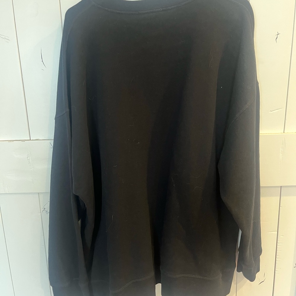 Alexander McQueen Black and White Logo Sweatshirt - Picture 6 of 6